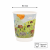 Kubek papierowy termiczny dwuwarstwowy trawa z nadrukiem SUMMER 300 ml fi 90 mm - 25 sztuk