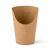 Pudełko na wrapa, tortillę i frytki kraft - 350 ml - 65 sztuk