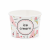 Pojemnik papierowy na lody z kolorowym nadrukiem 160 ml, fi 85 mm - 25 sztuk