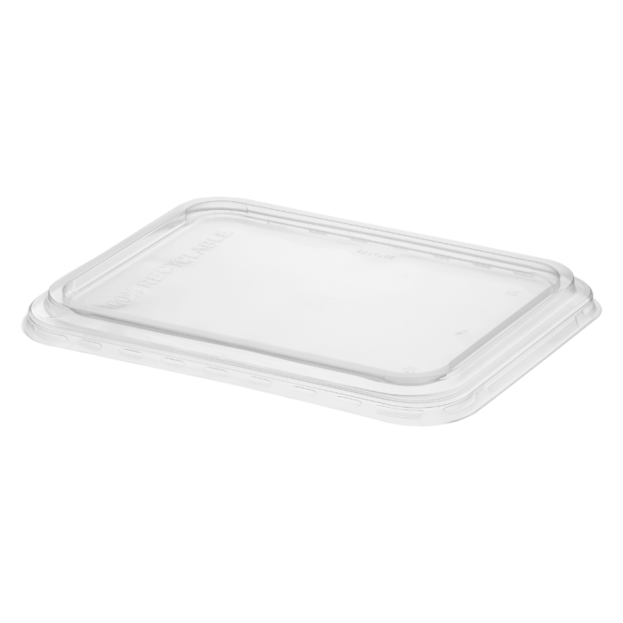 Pokrywka transparentna z PP do pojemnika do zgrzewu 227 x 178mm - 25 szt.